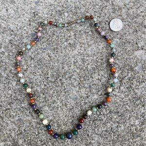 Multicolor Beaded Women's Necklace